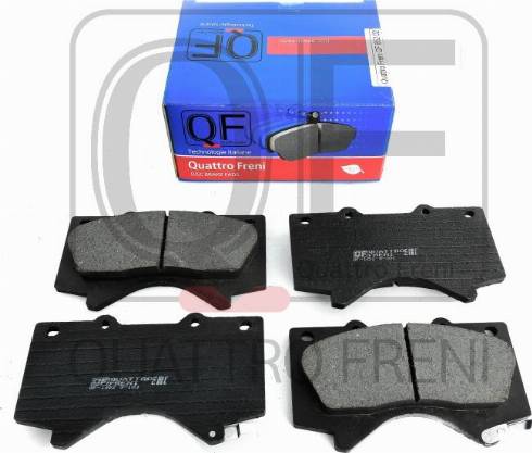 Quattro Freni QF85202 - Brake Pad Set, disc brake autospares.lv