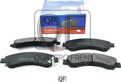 Quattro Freni QF86602 - Brake Pad Set, disc brake autospares.lv