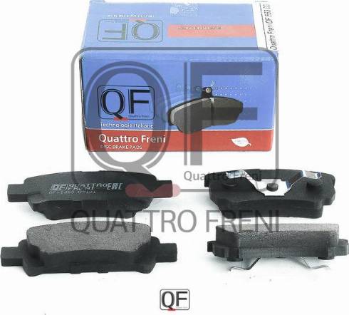 Quattro Freni QF86300 - Brake Pad Set, disc brake autospares.lv