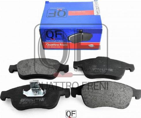 Quattro Freni QF81600 - Brake Pad Set, disc brake autospares.lv