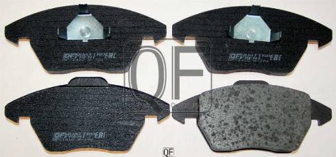 Quattro Freni QF81000 - Brake Pad Set, disc brake autospares.lv