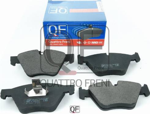 Quattro Freni QF88500 - Brake Pad Set, disc brake autospares.lv