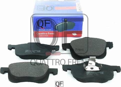 Quattro Freni QF88000 - Brake Pad Set, disc brake autospares.lv