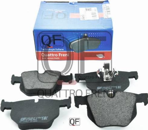 Quattro Freni QF88700 - Brake Pad Set, disc brake autospares.lv