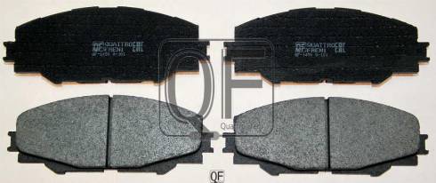 Quattro Freni QF83600 - Brake Pad Set, disc brake autospares.lv