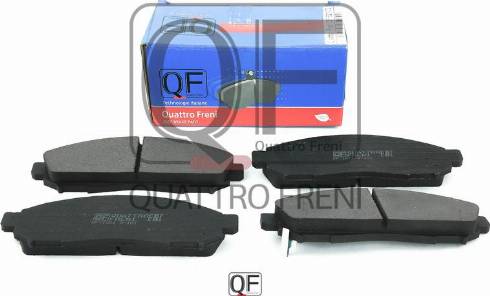 Quattro Freni QF82102 - Brake Pad Set, disc brake autospares.lv