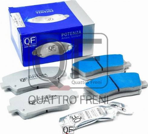 Quattro Freni QF87502P - Brake Pad Set, disc brake autospares.lv