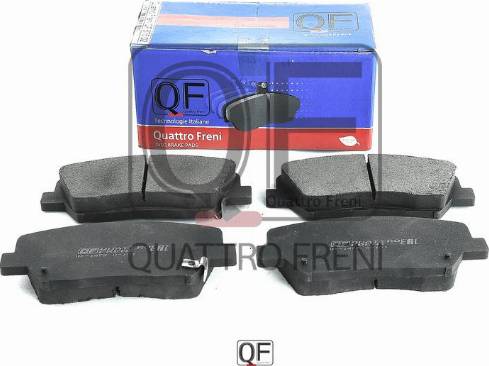 Quattro Freni QF87502 - Brake Pad Set, disc brake autospares.lv