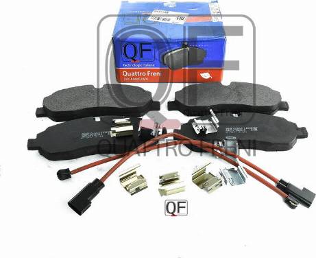 Quattro Freni QF87750 - Brake Pad Set, disc brake autospares.lv