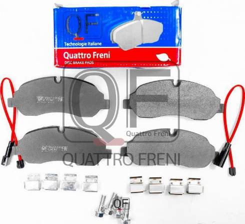 Quattro Freni QF87752 - Brake Pad Set, disc brake autospares.lv