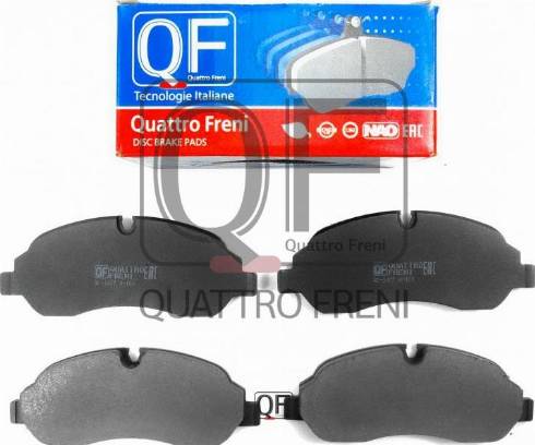 Quattro Freni QF87700 - Brake Pad Set, disc brake autospares.lv