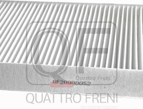 Quattro Freni QF20Q00052 - Filter, interior air autospares.lv