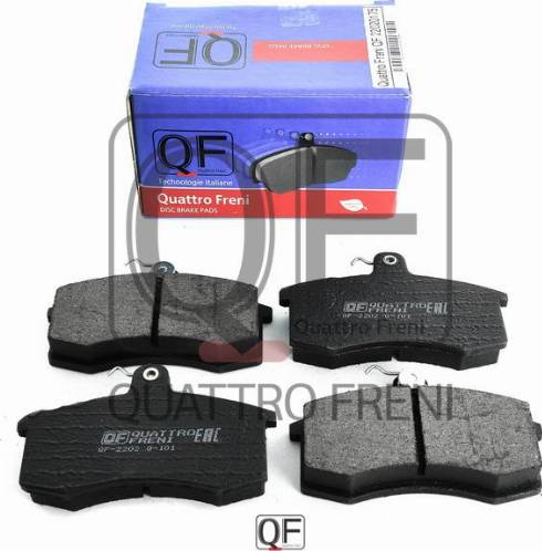 Quattro Freni QF22020175 - Brake Pad Set, disc brake autospares.lv