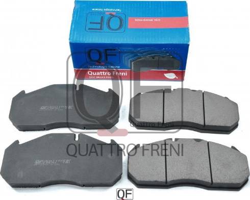 Quattro Freni QF70100 - Brake Pad Set, disc brake autospares.lv