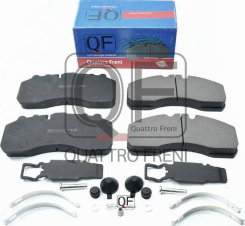 Quattro Freni QF70250 - Brake Pad Set, disc brake autospares.lv