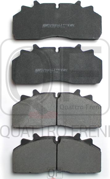 Quattro Freni QF70251 - Brake Pad Set, disc brake autospares.lv