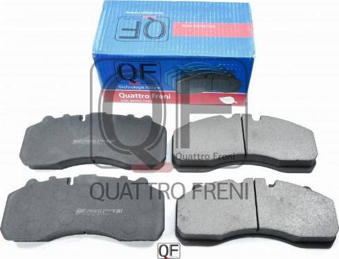 Quattro Freni QF70200 - Brake Pad Set, disc brake autospares.lv