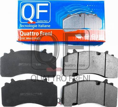 Quattro Freni QF72700 - Brake Pad Set, disc brake autospares.lv