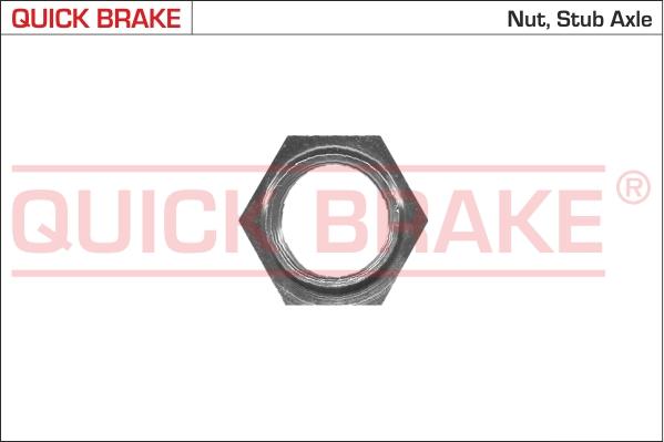 QUICK BRAKE 9804 - Locknut autospares.lv