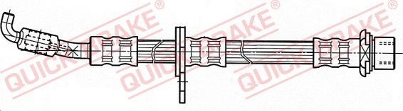 QUICK BRAKE 59.956 - Brake Hose autospares.lv