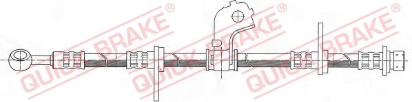 QUICK BRAKE 50.997 - Brake Hose autospares.lv