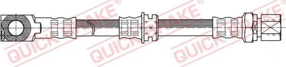 QUICK BRAKE 50.975 - Brake Hose autospares.lv