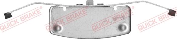 QUICK BRAKE 109-0052R-1 - Accessory Kit for disc brake Pads autospares.lv