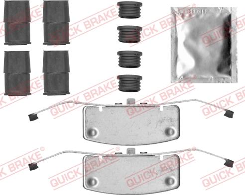 QUICK BRAKE 1090052 - Accessory Kit for disc brake Pads autospares.lv