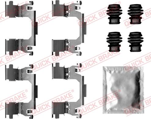 QUICK BRAKE 1090061 - Accessory Kit for disc brake Pads autospares.lv