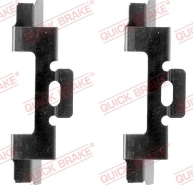 QUICK BRAKE 109-1027-1 - Accessory Kit for disc brake Pads autospares.lv