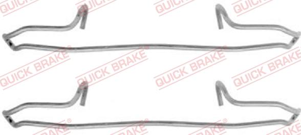 QUICK BRAKE 1091159 - Accessory Kit for disc brake Pads autospares.lv