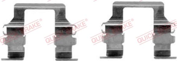QUICK BRAKE 109-1164-1 - Accessory Kit for disc brake Pads autospares.lv