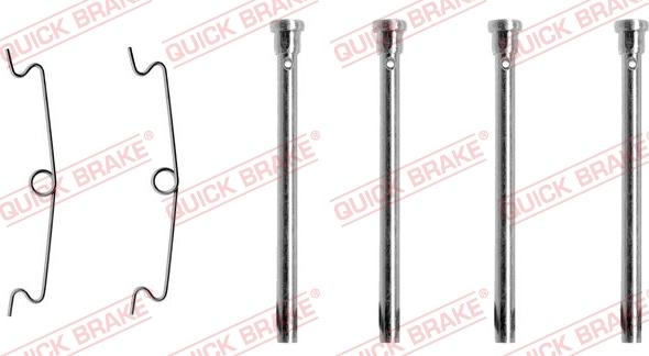 QUICK BRAKE 1091113 - Accessory Kit for disc brake Pads autospares.lv