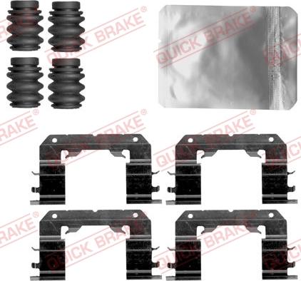 QUICK BRAKE 1091866 - Accessory Kit for disc brake Pads autospares.lv