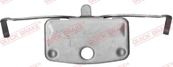 QUICK BRAKE 109-1882R-1 - Accessory Kit for disc brake Pads autospares.lv