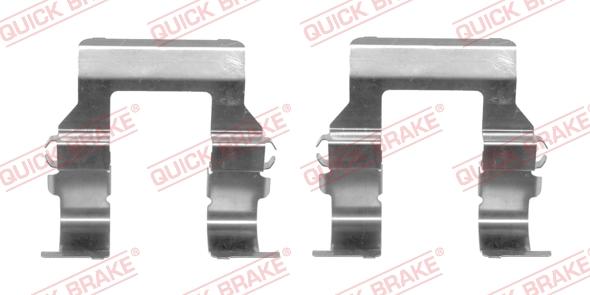 QUICK BRAKE 109-1279-1 - Accessory Kit for disc brake Pads autospares.lv