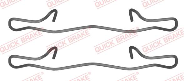 QUICK BRAKE 1091755 - Accessory Kit for disc brake Pads autospares.lv