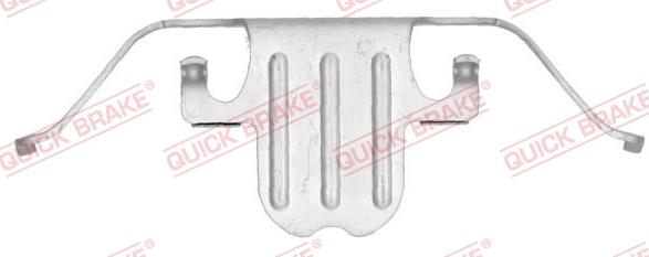 QUICK BRAKE 109-1751-1 - Accessory Kit for disc brake Pads autospares.lv