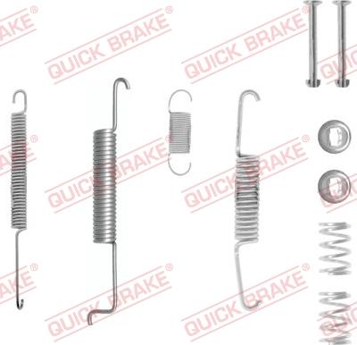 QUICK BRAKE 105-0597-1 - Accessory Kit, brake shoes autospares.lv