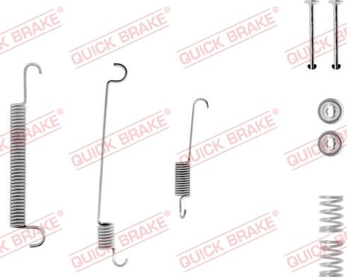 QUICK BRAKE 105-0547-1 - Accessory Kit, brake shoes autospares.lv