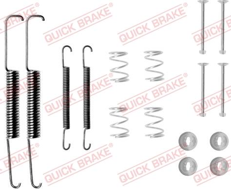 QUICK BRAKE 105-0510 - Accessory Kit, brake shoes autospares.lv