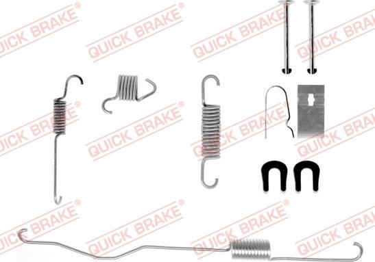 QUICK BRAKE 105-0694-1R - Accessory Kit, brake shoes autospares.lv