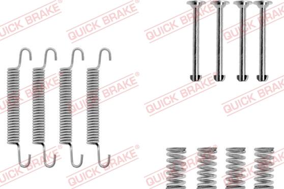 QUICK BRAKE 1050667 - Accessory Kit, parking brake shoes autospares.lv