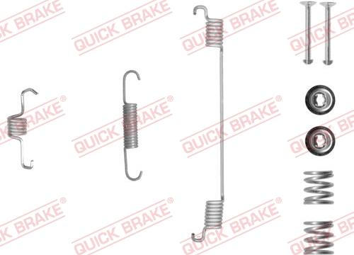 QUICK BRAKE 10508891R - Accessory Kit, brake shoes autospares.lv