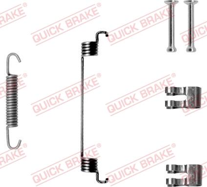 QUICK BRAKE 105-0783-1 - Accessory Kit, brake shoes autospares.lv