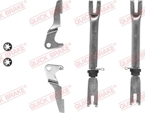 QUICK BRAKE 102 53 008 - Adjuster Set, drum brake autospares.lv