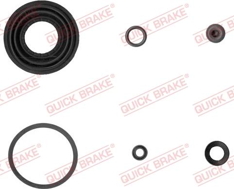 QUICK BRAKE 114-0007 - Repair Kit, brake caliper autospares.lv