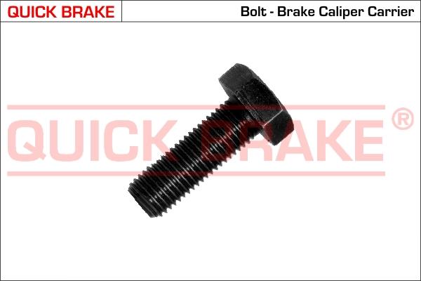 QUICK BRAKE 11628 - Bolt, brake caliper autospares.lv