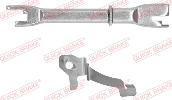 QUICK BRAKE 11053002-1L - Adjuster Set, drum brake autospares.lv