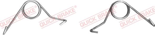 QUICK BRAKE 113-0501 - Repair Kit, parking brake handle (brake caliper) autospares.lv